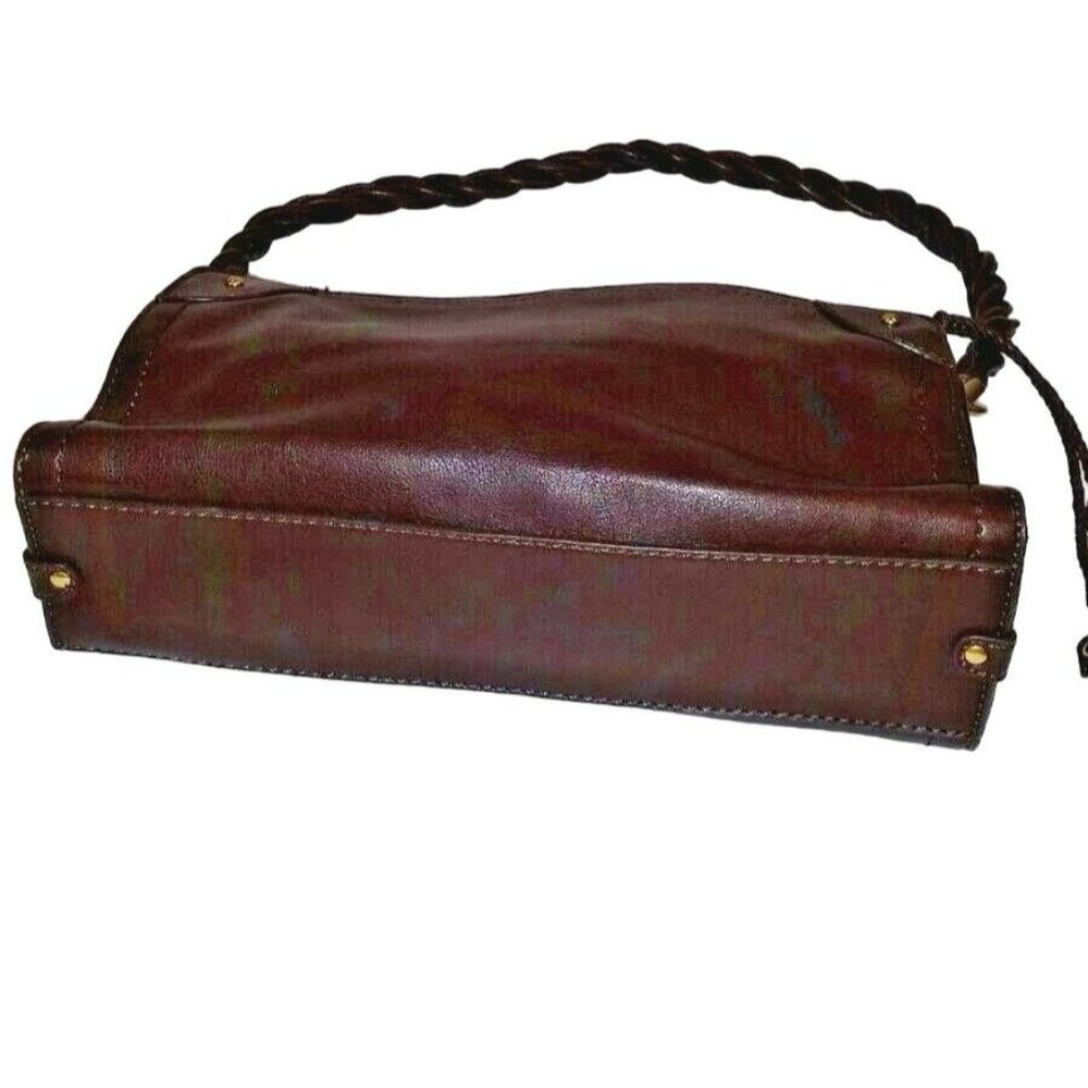 Relic By Fossil Brown Vegan Leather Purse Handbag… - image 3